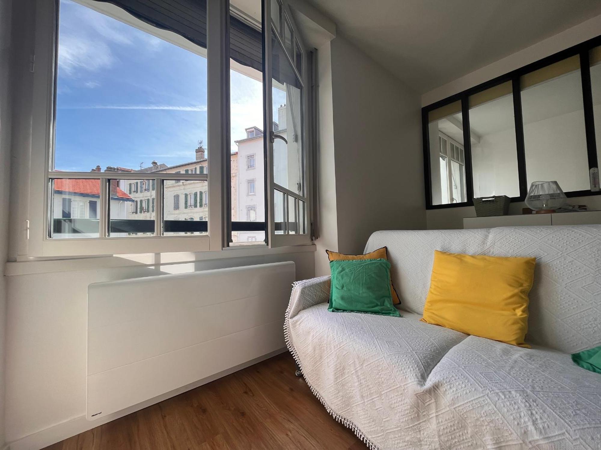Appartement Lumineux 1 Chambre Au Coeur De Saint-Jean-De-Luz, Proche Plage Et Halles - Fr-1-239-890 Luaran gambar
