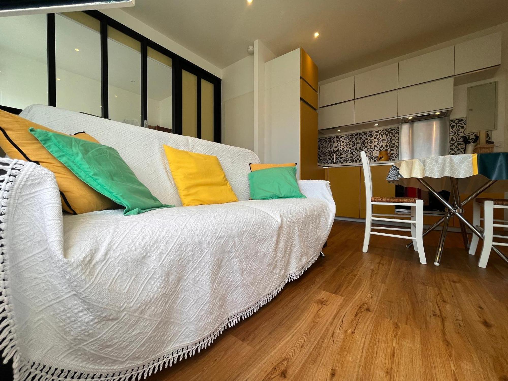 Appartement Lumineux 1 Chambre Au Coeur De Saint-Jean-De-Luz, Proche Plage Et Halles - Fr-1-239-890 Luaran gambar